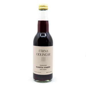 Svarta vinbär Mousserande dryck 33 cl – 20 st