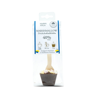 Drickchokladklubba Mjölkfri choklad & Marshmallows – 15 st